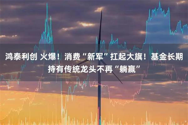 鸿泰利创 火爆！消费“新军”扛起大旗！基金长期持有传统龙头不再“躺赢”